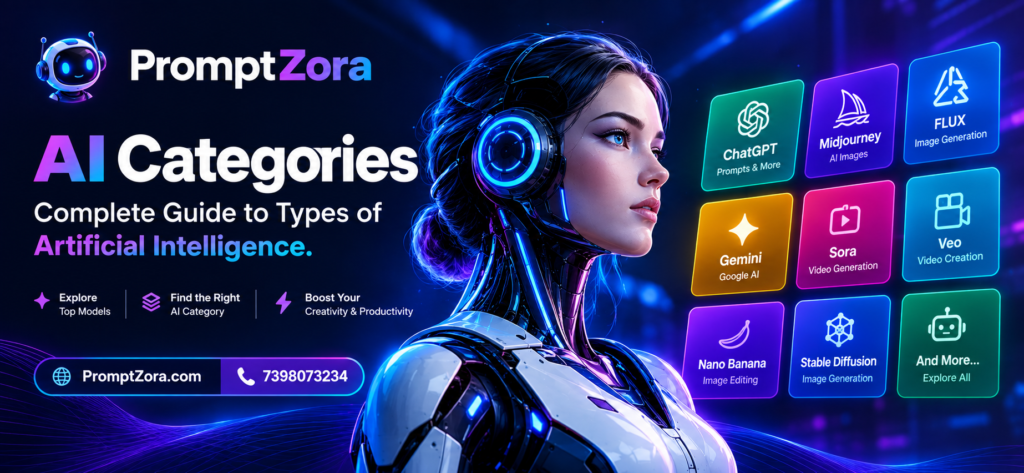 AI Categories: Complete Guide to Types of Artificial Intelligence.