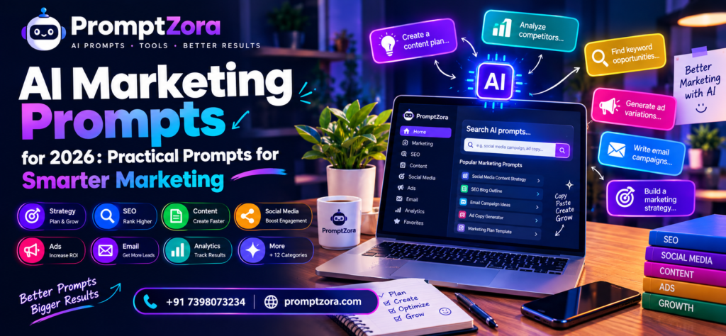 AI Marketing Prompts That Work in 2026: 20 Pro Templates.